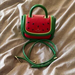 Kate Spade Watermelon Mini Bag in Red and Green